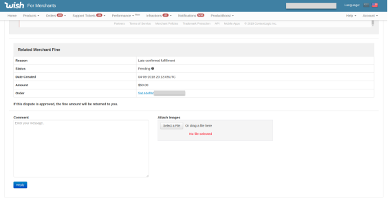 Wish延时发货罚款政策