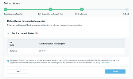 如何在wish的商户平台激活并编辑你的税务设置?