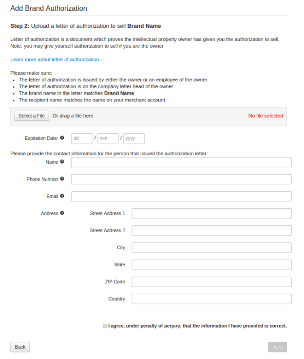 Wish的创建品牌授权分步指南