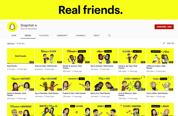 “反Facebook”的Snapchat：推出Real Friends活动