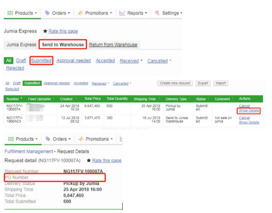 Jumia的FBJ海运发货指南