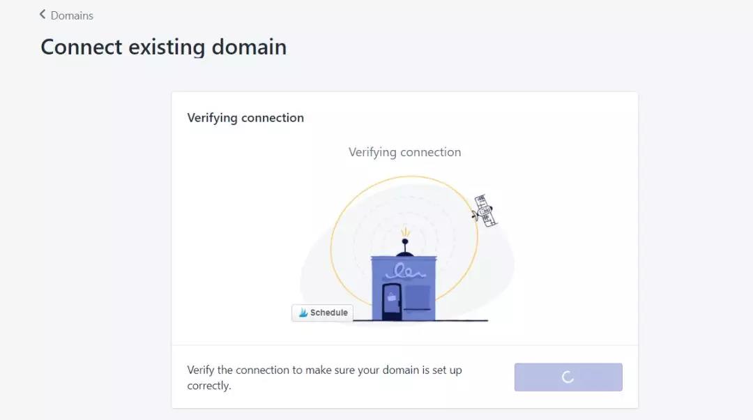 Verify connection