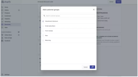 Shopify折扣代码类型有哪些？教你轻松设置优惠券折扣代码