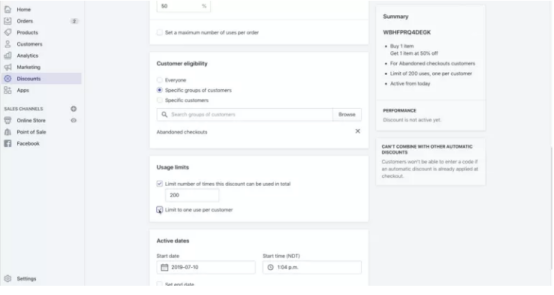 Shopify折扣代码类型有哪些？教你轻松设置优惠券折扣代码