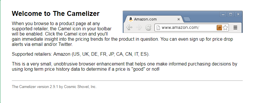 CamelCamelCamel好用吗？CamelCamelCamel使用方法&下载流程详解