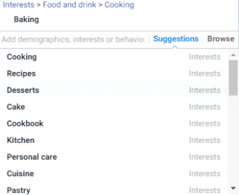 想获取一份Facebook 受众兴趣词库吗？