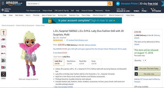 玩具卖家如何备战圣诞购物季？从亚马逊这11个爆款找找灵感