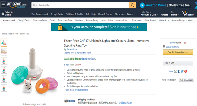 玩具卖家如何备战圣诞购物季？从亚马逊这11个爆款找找灵感