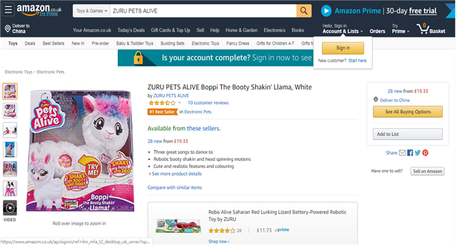 玩具卖家如何备战圣诞购物季？从亚马逊这11个爆款找找灵感