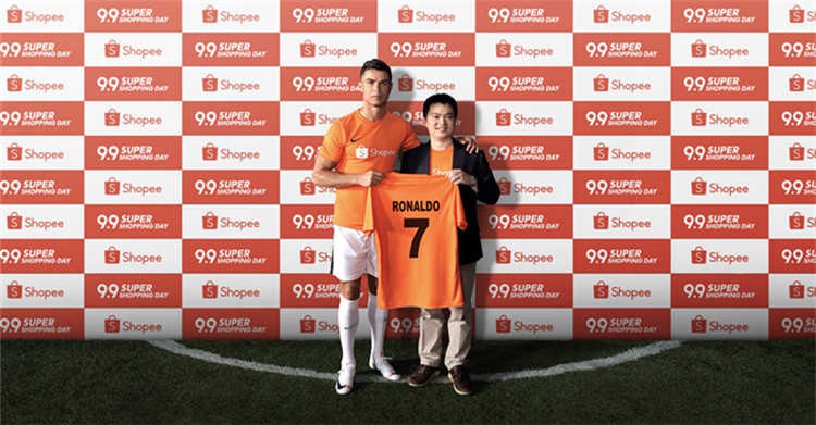 Shopee宣布国际巨星C罗担任全球代言人