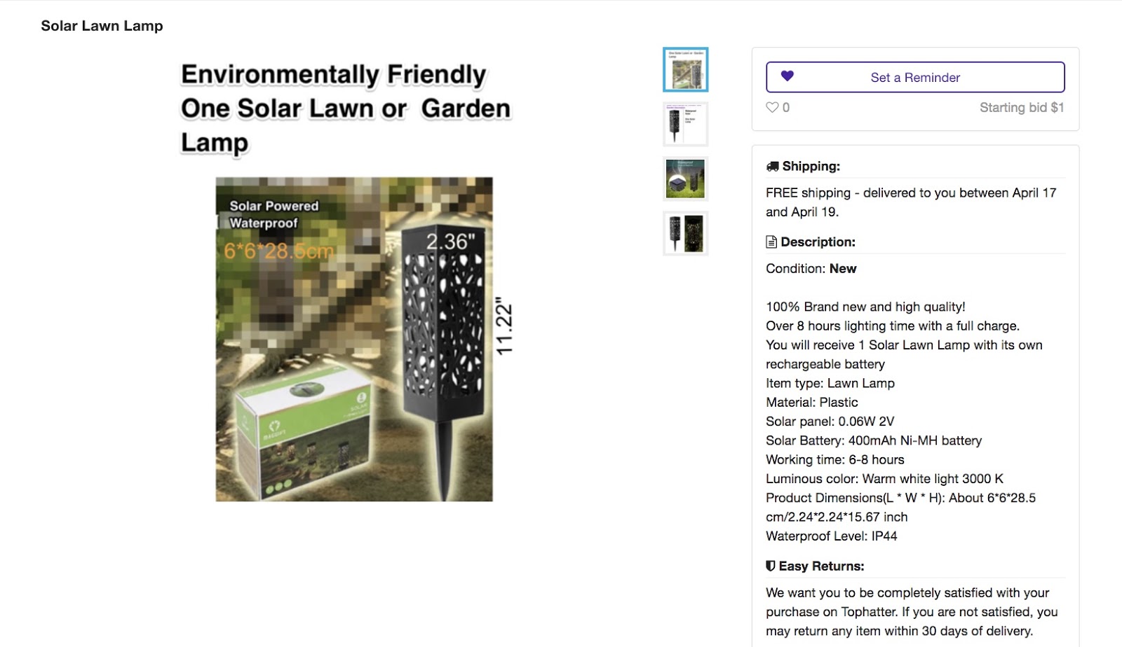 【整理】Tophatter产品导引&模板一览