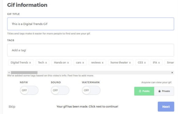 简单快速，手把手教你制作YouTube动图