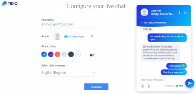 Shopify即时聊天工具Tidio live chat 减少用户抛弃购物车的概率