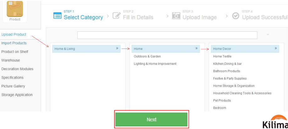 Kilimall产品如何上传？Kilimall 商品上传操作指导