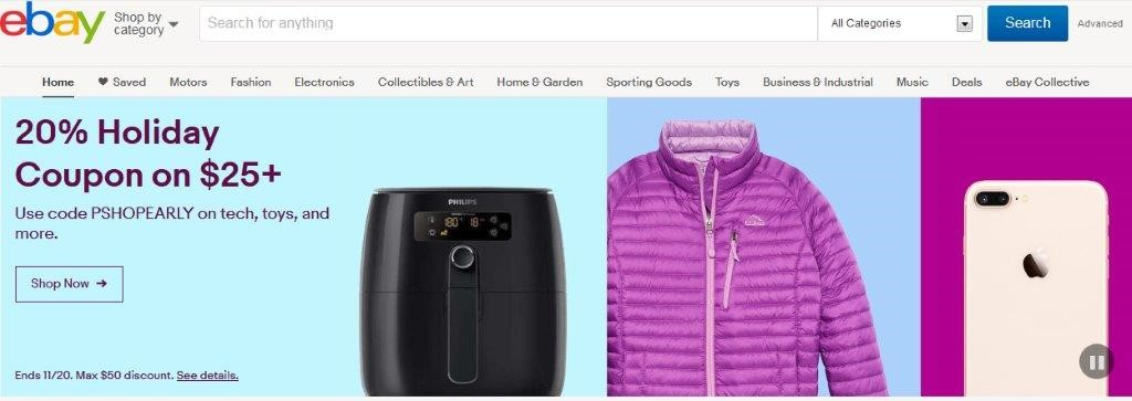 eBay各站点有哪些促销活动?eBay deals & events 分类及参加条件