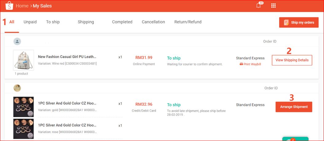 【Shopee卖家中心】Shopee后台我的销售功能介绍