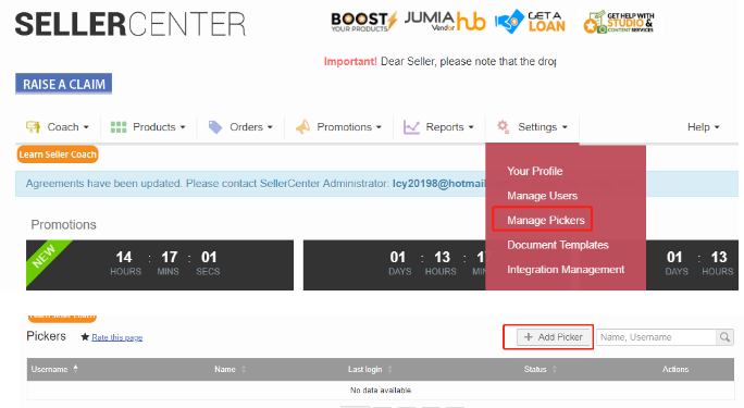 Jumia卖家如何添加提货人？Jumia提货人添加教程