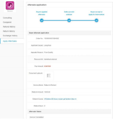 Kilimall 买家退货、退款、投诉模块操作手册