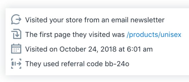 Shopify怎么查看订单转化跟踪摘要和客户的访问详细信息？