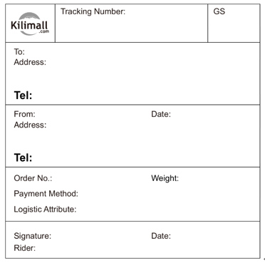 kilimall部分商品物流时效加快的操作方法