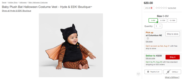 万圣节盘点：16款广受父母欢迎的万圣节宝宝装扮，萌到你了吗？