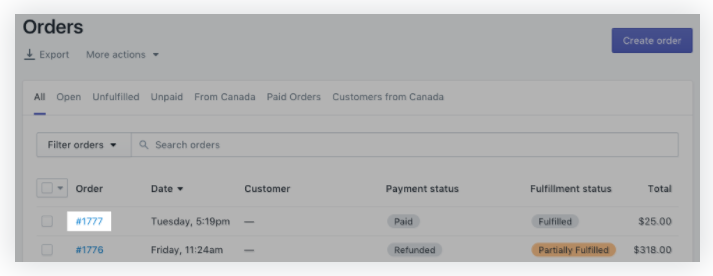 Shopify怎么搜索、查看和打印订单？Shopify搜索、查看和打印订单操作详解