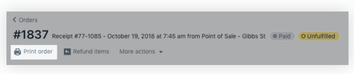 Shopify怎么搜索、查看和打印订单？Shopify搜索、查看和打印订单操作详解