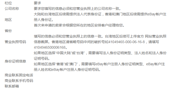 eBay平台企业入驻通道使用指南