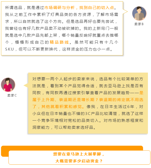 卖家故事：在亚马逊他们1-3个人的小团队一年成功上道