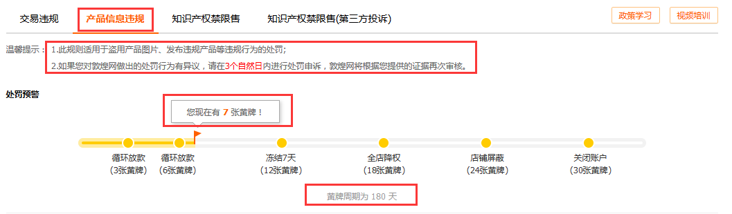 敦煌网卖家该如何及时预警平台处罚详解