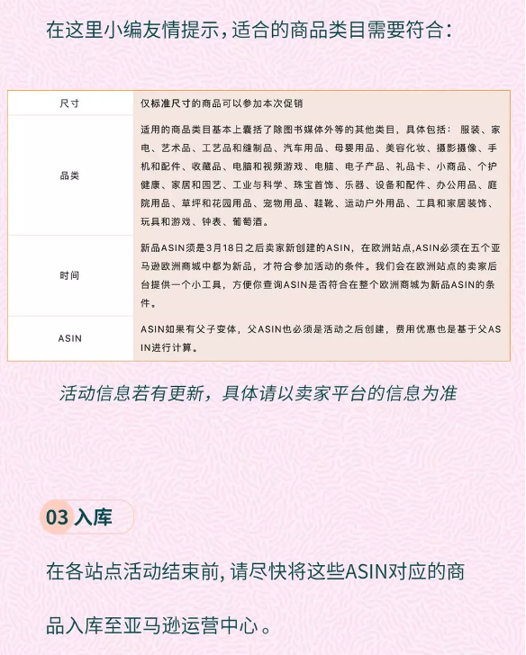 亚马逊新品ASIN免月度仓储费和移除费限时优惠活动延长啦！