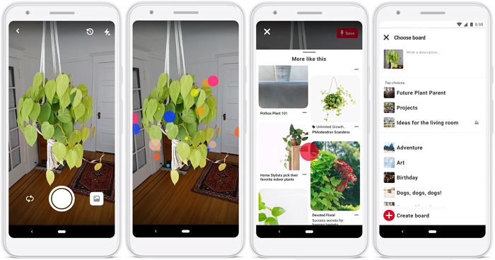 Pinterest扩展Lens搜索功能，发布视觉搜索新统计数据