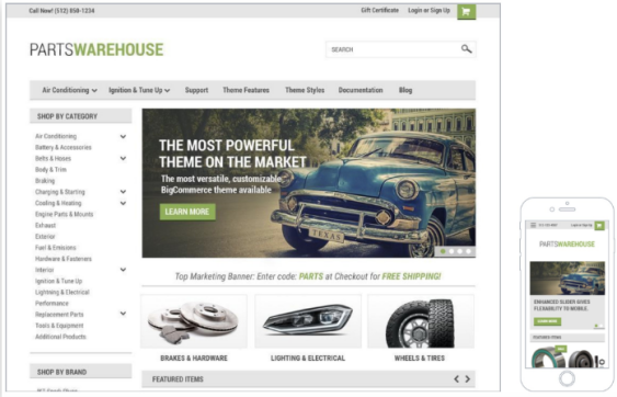 BigCommerce主题与框架选择教程