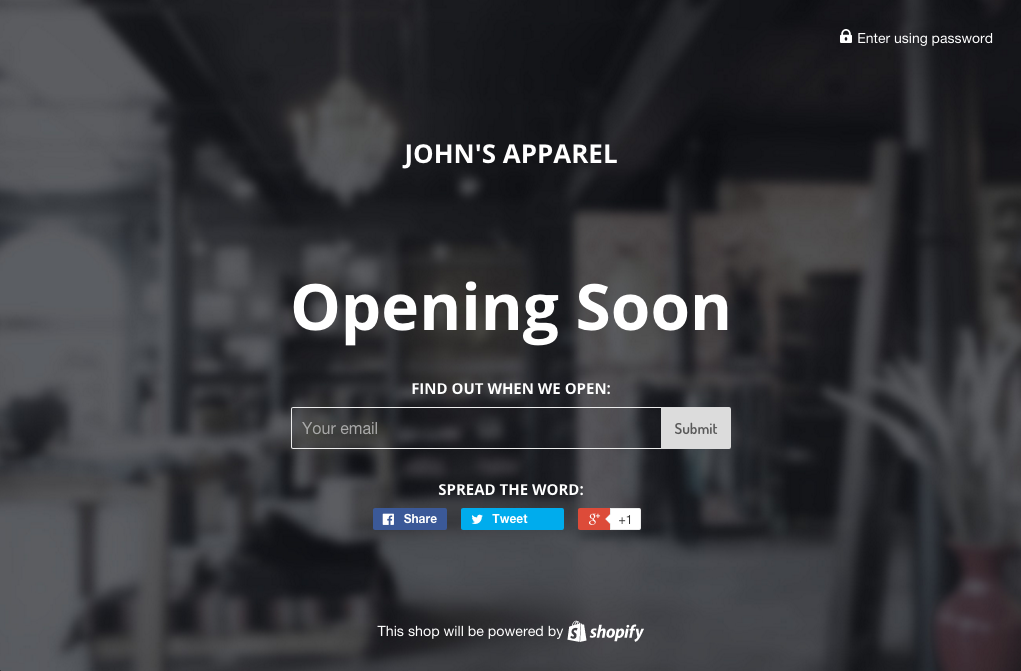Shopify卖家在假期如何关闭商店？