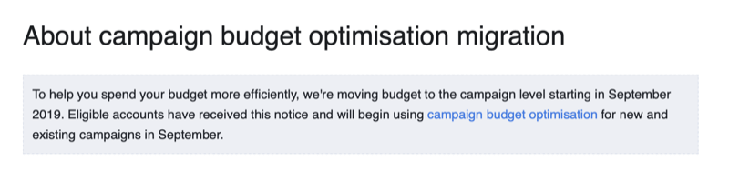 Facebook广告系列预算优化功能：功能介绍、使用教程