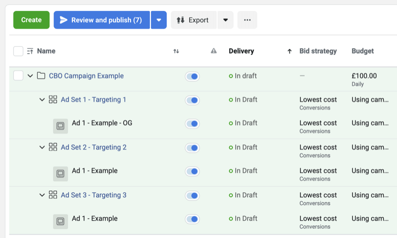 Facebook广告系列预算优化功能：功能介绍、使用教程