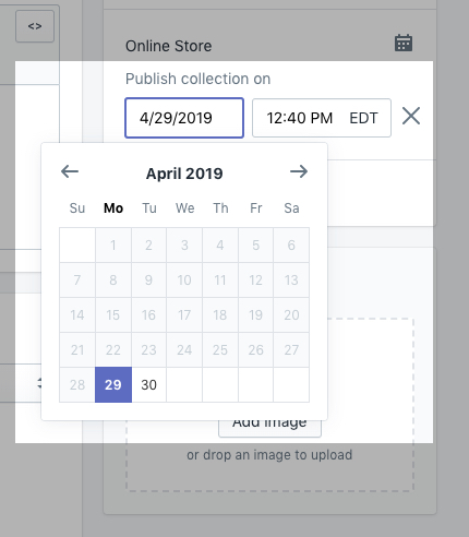 Shopify手动创建的产品系列相关流程
