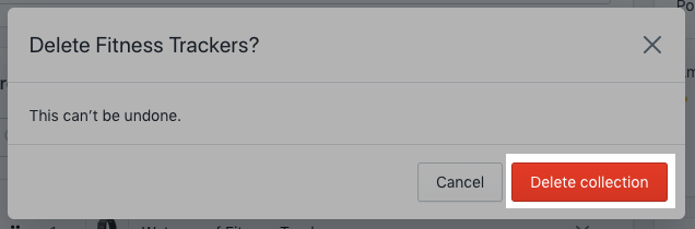 Shopify手动创建的产品系列相关流程