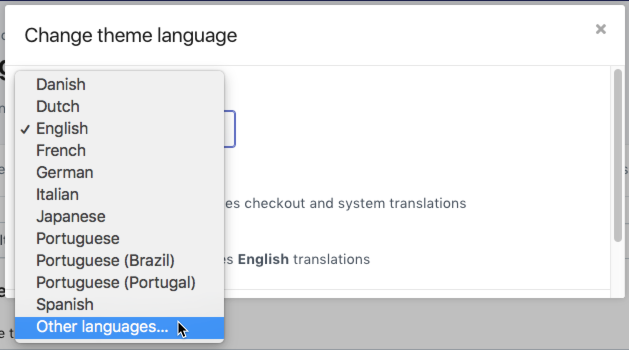Shopify结账页面语言创建及翻译指南