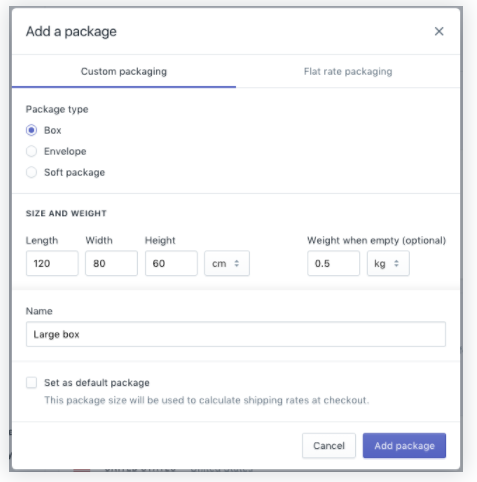 Shopify包裹和貨件重量介紹：Shopify支持哪些包裹類型？