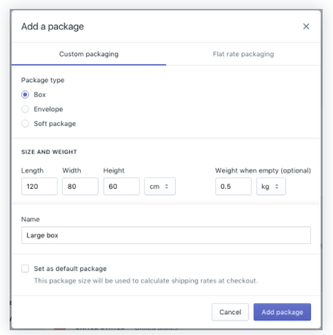 Shopify包裹和貨件重量介紹：Shopify支持哪些包裹類型？