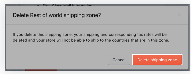 Shopify发货操作：Shopify送货区域操作介绍