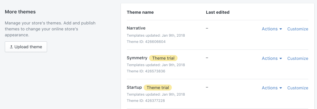 Shopify店铺添加、预览及购买模版指南