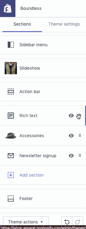 Shopify动静态分区及模版设置教程