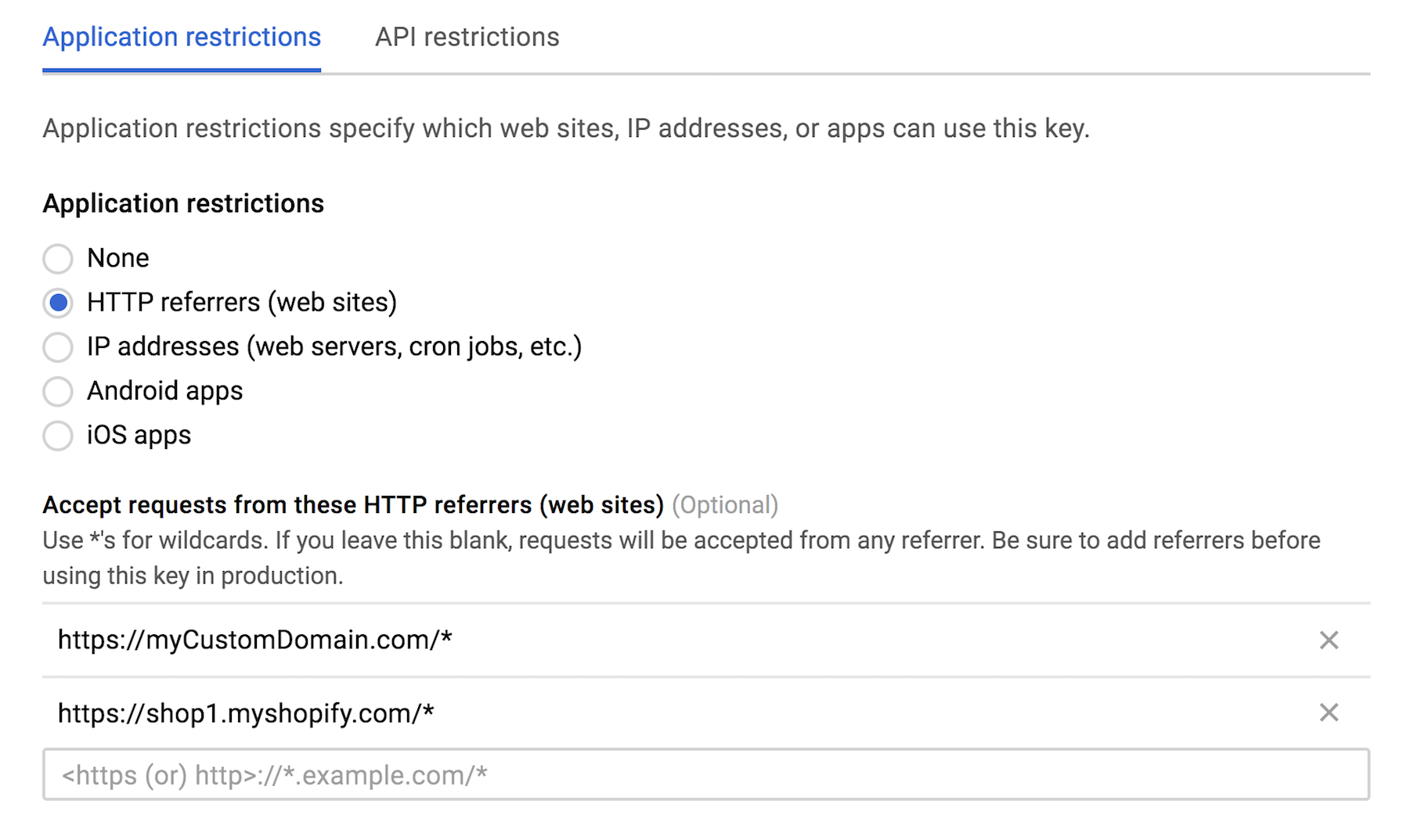 Shopify模板Google 地图 API 密钥注册指南