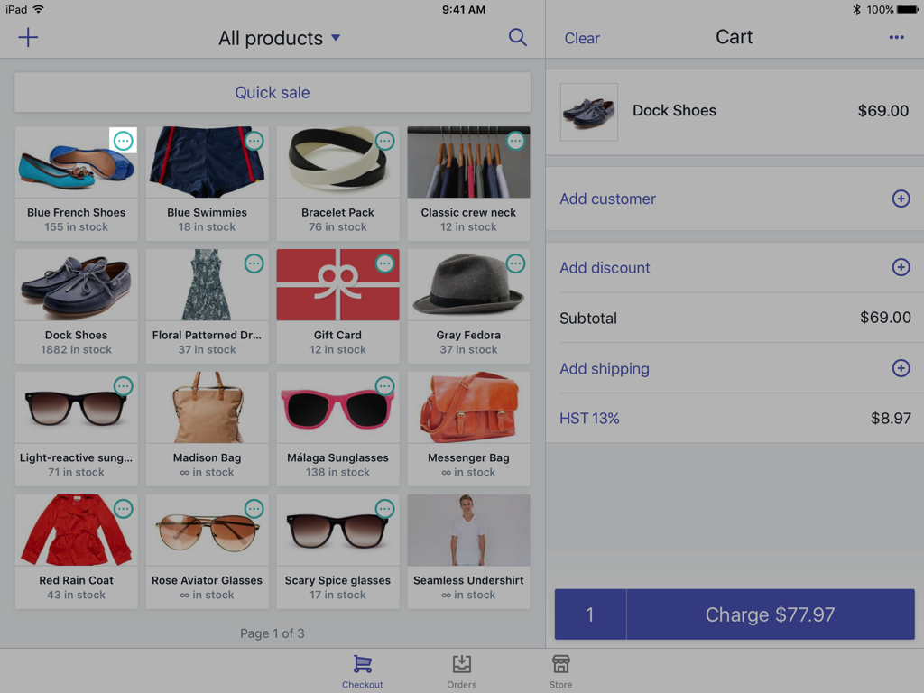  Shopify POS上如何浏览查看产品详细信息