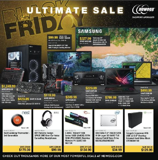 新蛋“黑五”特别关注：促销安排新鲜出炉