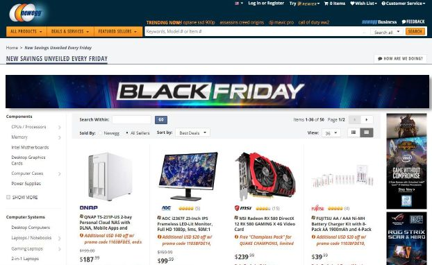 新蛋“黑五”特别关注：促销安排新鲜出炉