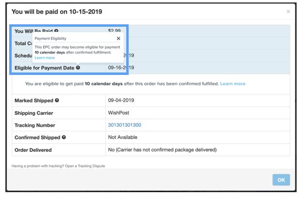 Wish EPC物流服务项目常见问题