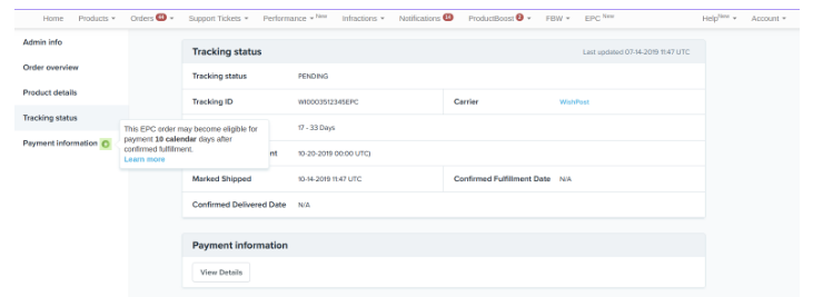 Wish EPC物流服务项目常见问题